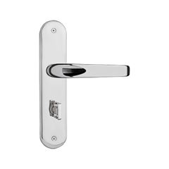 Fechadura WC Alavanca Espelho 01/80B Evidence Zamac Cromado - Ref. 54019167 - PADO