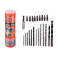 Kit de Brocas e Pontas com 23 Pontas B&D / REF. A7102-XJ