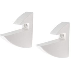 Suporte para Prateleira de Plástico 2 Peças Concept Branco - Ref.08531.001 - PRAT-K