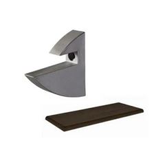 Prateleira em MDF 25x40cm Concept Tabaco Suporte Prata - Ref.08852.050 - PRAT-K