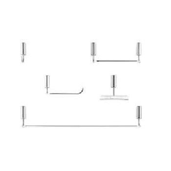 Kit Acessórios para Banheiro Metal com 5 Peças Idea Cromado - Ref. 586306 - DOCOL