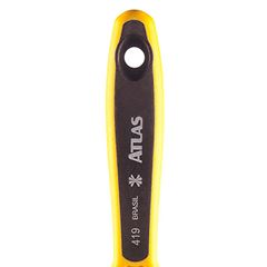 Trincha Dupla Stain Verniz de Cerdas Brancas 2.1/2 Polegadas ATLAS/ REF. 419/6
