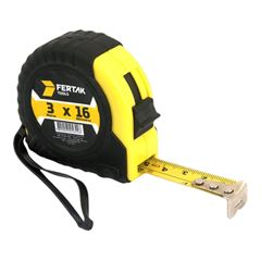 Trena Aço 3M Bolso 10 S9 Amarela - Ref.KTS12-3ME-S - STARRETT