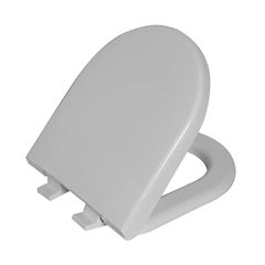 Assento Sanitário Oval Brilhante Soft Close Riveira Branco ASTRA / REF. TRV/SC*BCO-01
