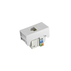 Tomada Slim Sobrepor RJ45 4fios Branco - Ref. 8464 - ILUMI
