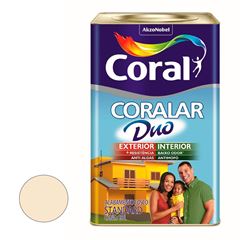 Tinta Acrílica Fosca 18L Coralar mais Resistente Marfim CORAL / REF. 5207305