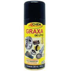Graxa Spray Base Lítio 200ml - Ref. 500003 - ALLCHEM QUÍMICA
