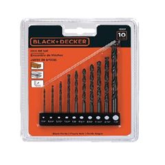 Kit para Broca em Aço com 9 peças para Metal e Concreto - Ref. 15557EP - BLACK & DECKER