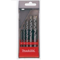 Kit De Brocas Com 5 Tamanhos Diferentes MAKITA / REF. D-41040