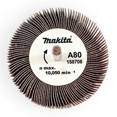 Roda de Lixa 76x25,4mm Grão 80 MAKITA / REF. B-37982