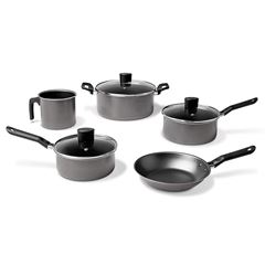 Kit Panelas em Alumínio com 5 Peças Garlic Grafite - Ref.7000/100 - BRINOX