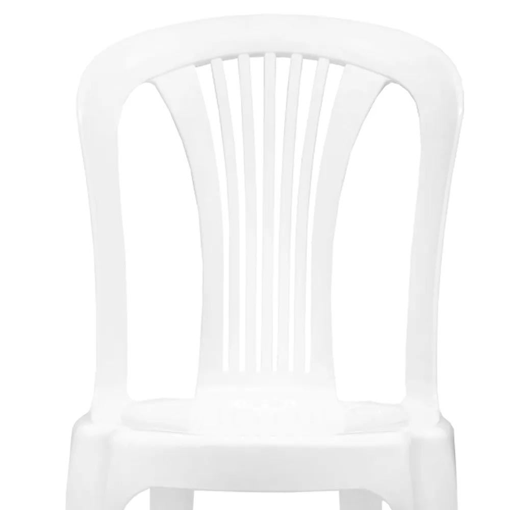 Cadeira Plástica Bistrô Branca - Ref.F850000 -  GARDENLIFE