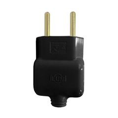 Pino Prensa Cabo Gigante 2P 250v 10A Cinza ILUMI / Ref. 14010