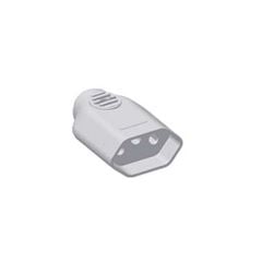 Plug Fêmea Bipolar 2P+T 10A Cinza - Ref.1431 - ILUMI