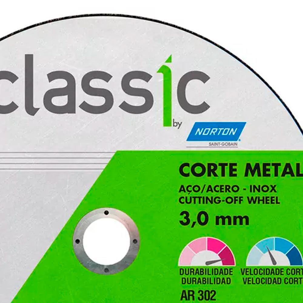 Disco de Corte 7 Polegadas AR302 Classic - Ref. 66252842711 - NORTON