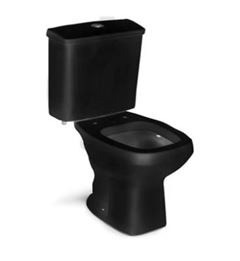 Bacia para Caixa Acoplada City Plus Preta - Ref.1203510020300 - CELITE