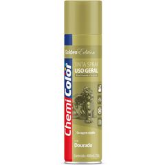 Tinta Spray Uso Geral 400ml Dourado CHEMICOLOR / REF. 0680094