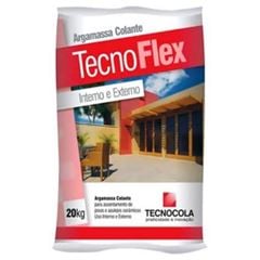 Argamassa Colante Externo Tecnoflex 20kg Cinza TECNOCOLA / REF. TF20X