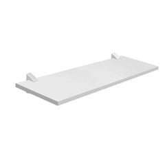 Prateleira de MDF 20x80cm com Suporte Concept Branco - Ref.08850.030 - PRAT-K