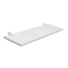 Prateleira de MDF 25x60cm com Suporte Concept Branco - Ref. 08850.060 - PRAT-K