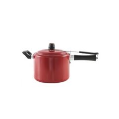 Panela de Pressão Alumínio 4,5 litros Antiaderente Vapt Vermelha - Ref.7011/168 - BRINOX