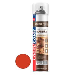 Verniz Spray Especial para Madeiras 400ml Mogno CHEMICOLOR / REF. 0680244