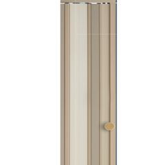 Porta Sanfonada PVC 0,90x2,10m Easy Bege - Ref. 05030604 - ARAFORROS