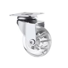 Rodízio Transparente 35kg 35mm 3035 - Ref.06080.3035.10 - SOPRANO