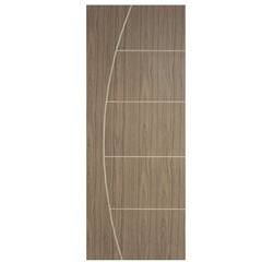 Porta Madeira 70x210 Frisada Duratex Carvalho M01 - Ref.1325 - KDK