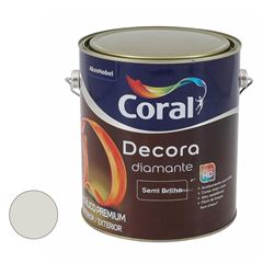 Tinta Acrílica Semibrilho Decora Diamante 3,6L Branco Gelo CORAL/ REF. 5239393