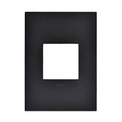 Placa Arteor 4x2 2 Postos Quadrada Graphite - Ref. 583761B - PIAL