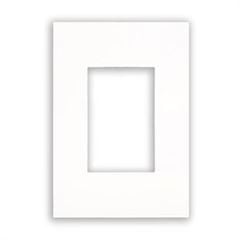 Placa Arteor 4X2 3 Postos Quadrada White - Ref. 582565B - PIAL