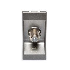 Tomada Módulo Arteor para Antena de TV Quadrada Magnésio - Ref. 582650B - PIAL