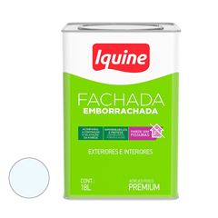 Tinta Acrílica Fosca 18L Fachada Emborrachada Branco Neve IQUINE / REF. 246300205