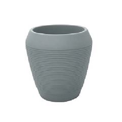 Vaso Polietileno 37x38cm Egípcio Cimento TRAMONTINA / REF. 92785/210