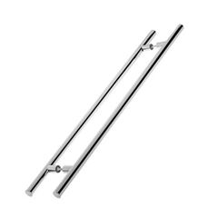 Puxador em Inox 400mm Tubular Polido 304 - Ref.76025 - STAM