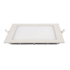Painel LED em Alumínio de Embutir Quadrado 12W Bivolt 6500k Branco BLUMENAU ILUMINAÇÃO / REF. 80426004