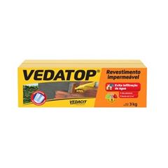 Impermeabilizante Revestimento 3kg Vedatop - Ref.132561 - VEDACIT