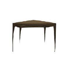 Tenda Aço/Poliéster 3x3m Gazebo Marrom - Ref.308500 - BELFIX