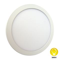 Luminária Painel Led 18w 3000k Bivolt Embutir Redondo Branco - Ref. DI48382 - DILUX