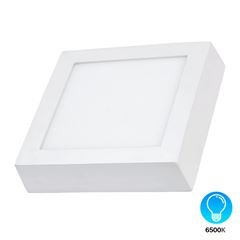 Painel Led 12w 6500k Bivolt Sobrepor Quadrado Branco - Ref. DI48535 - DILUX