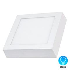 Painel LED 24w 6500k Bivolt Sobrepor Quadrado Branco - Ref. DI48610 - DILUX