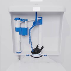 Obturador Universal para Mecanismo de Saída para Caixa Acoplada com Corrente - Ref.340210-212 - BLUKIT