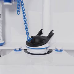 Mecanismo de Saída para Caixas Acopladas com Acionador Superior - Ref.340274-412 - BLUKIT