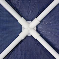 Tenda em Aço e Polietileno 3x3m Gazebo Azul - Ref.301202 - BELFIX