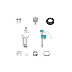 Kit Mecanismo para Bacia Acoplada com Conversor para Duplo Acionamento - Ref. 4.686.050 - Deca