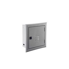 Caixa Telefônica Aço 400mm Embutir Quadrada TLBE Cinza - Ref.900404C - CEMAR