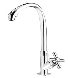 Torneira para Cozinha Plástica Mesa Bica Alta Móvel Cross Cromada - Ref.300000466 - TIGRE