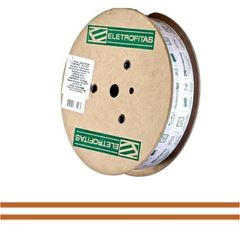 Fita Elétrica 2 Pistas 750V 10A Equivalente a 1mm /100m Venda por Metro ELETROFITAS / REF. EF5X2-100MT