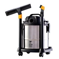 Aspirador de Pó e Água GTW INOX 20 1600W 20 Litros 160mbar com Soprador 220V WAP / Ref.FW005406